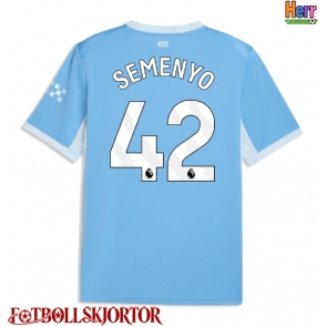 Manchester City Antoine Semenyo #42 Hemmatröja 2026-27 Kortärmad